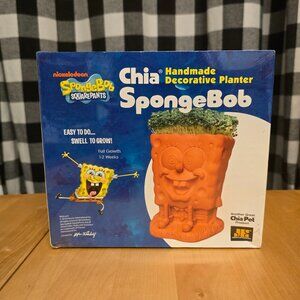 Spongebob Chia Pet Planter - Sealed - Pre-Owned